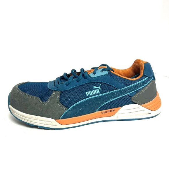 Puma Mens Frontside Low Sneaker Blue Size 9.5 M main image 2
